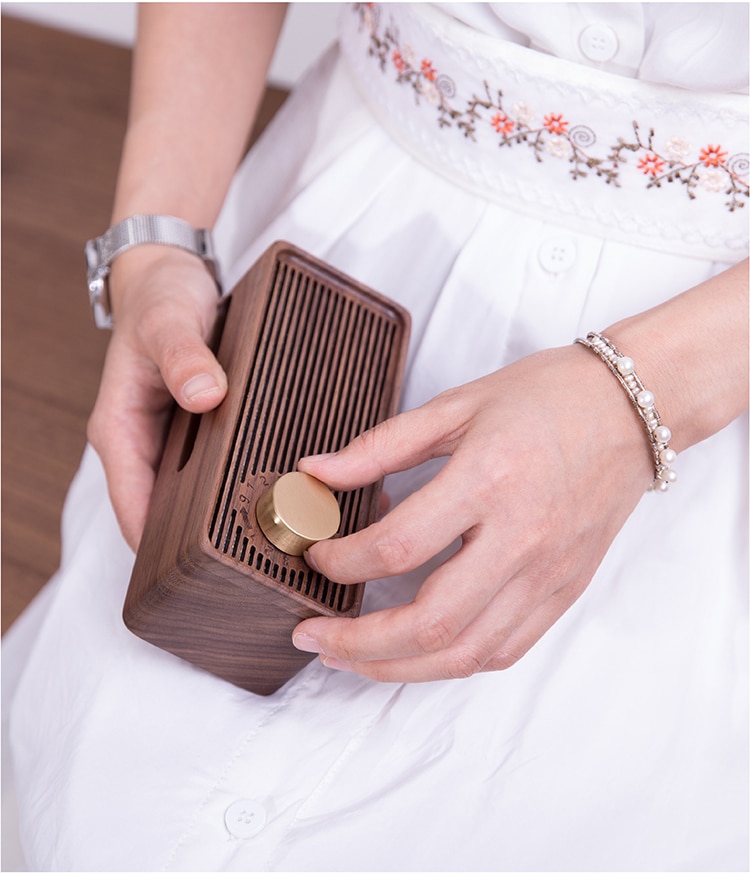 Retro Radio Wooden Musical Box