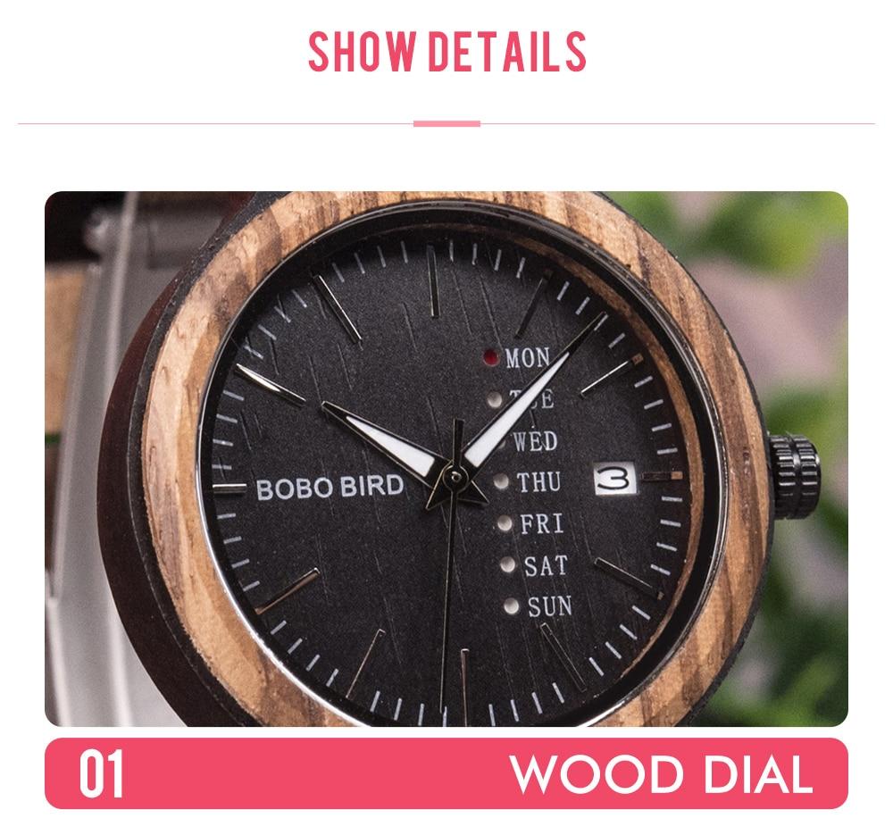 Wooden Watch Lover Colorful Wooden Band for Couples